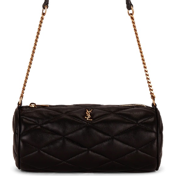 Saint Laurent Handbags - YSL Sade tube quilted black mini purse shoulder bag